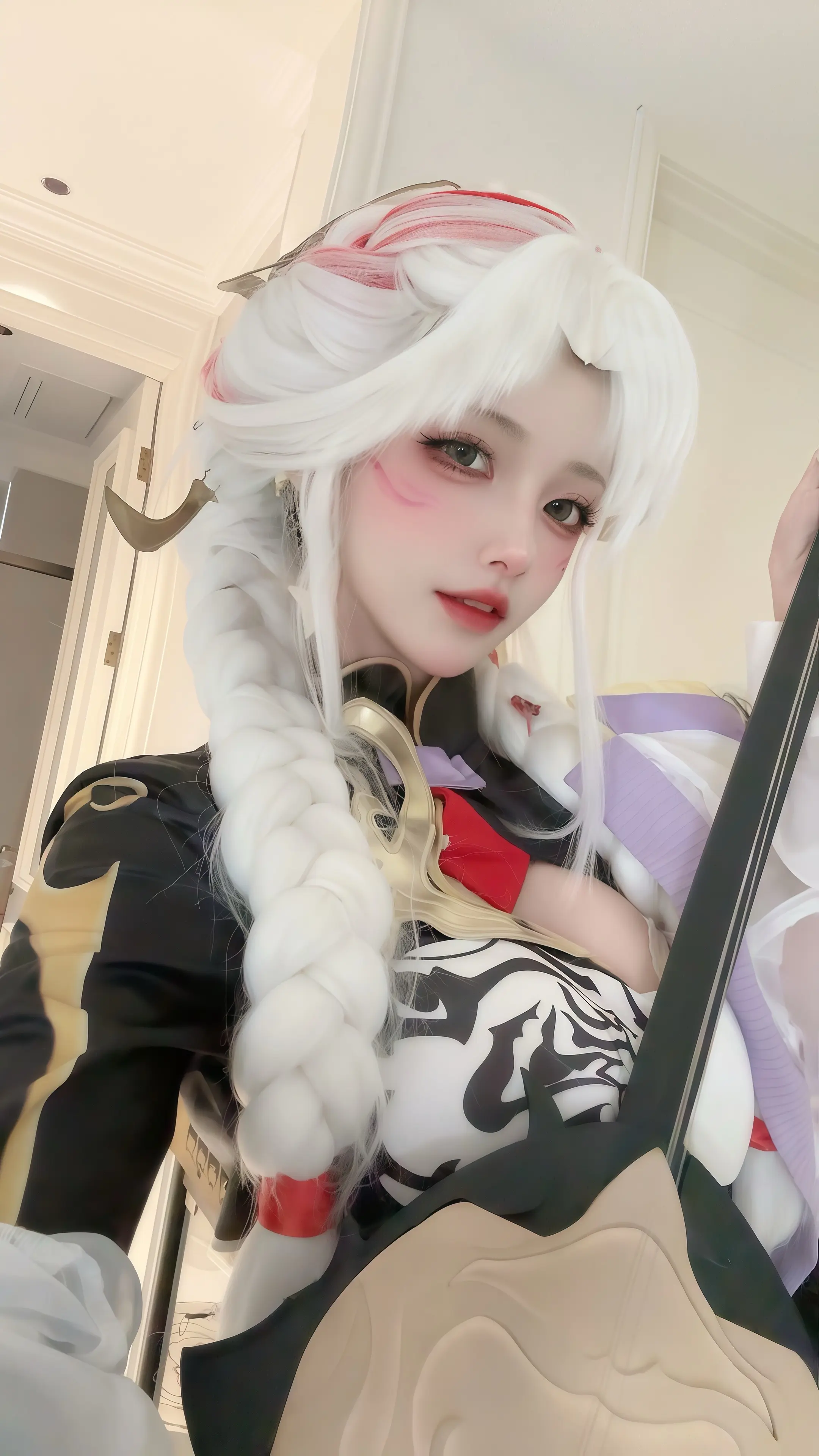 你该不会也想吃我中线吧…