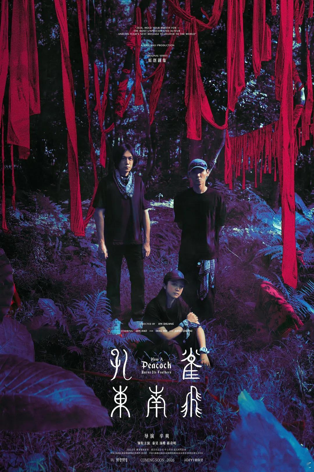 辛爽执导悬疑古装新剧《孔雀东南飞》宣布杀青。秦昊、汤唯、蒋奇明主演，预计今年上线