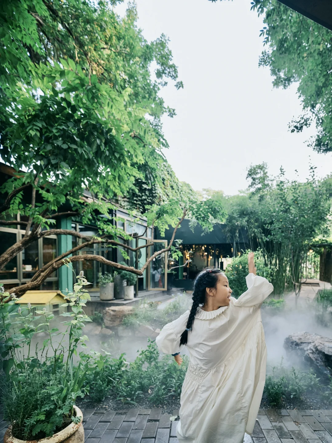 北京亲子游好去处📷紫玉山庄孔雀餐厅✨