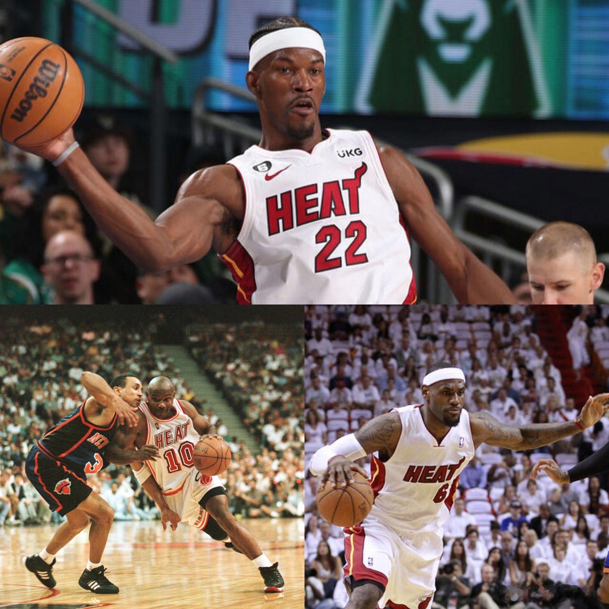 热火队史首轮G1单场最高分：35 — 巴特勒（2023对阵雄鹿）34 — 蒂姆·