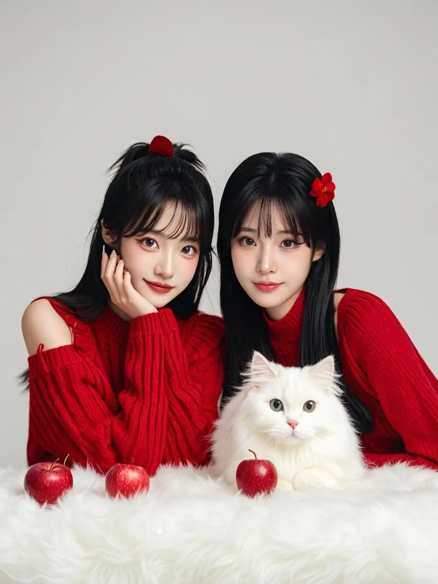 新年也想和朋友有个合照呀