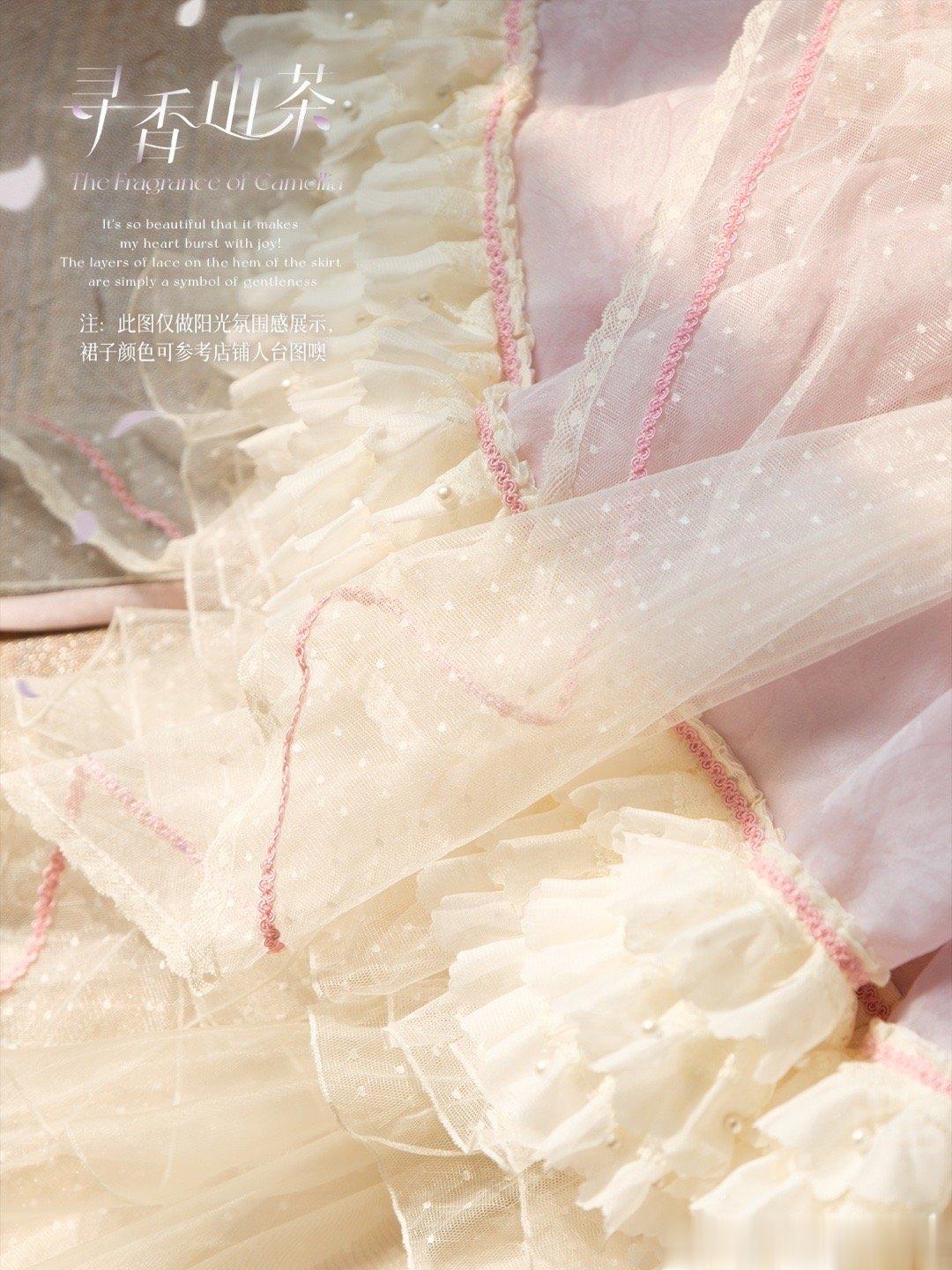 猫芮可新品｜寻香山茶这个裙摆深得我心！#猫芮可[超话]##lolita上新##l