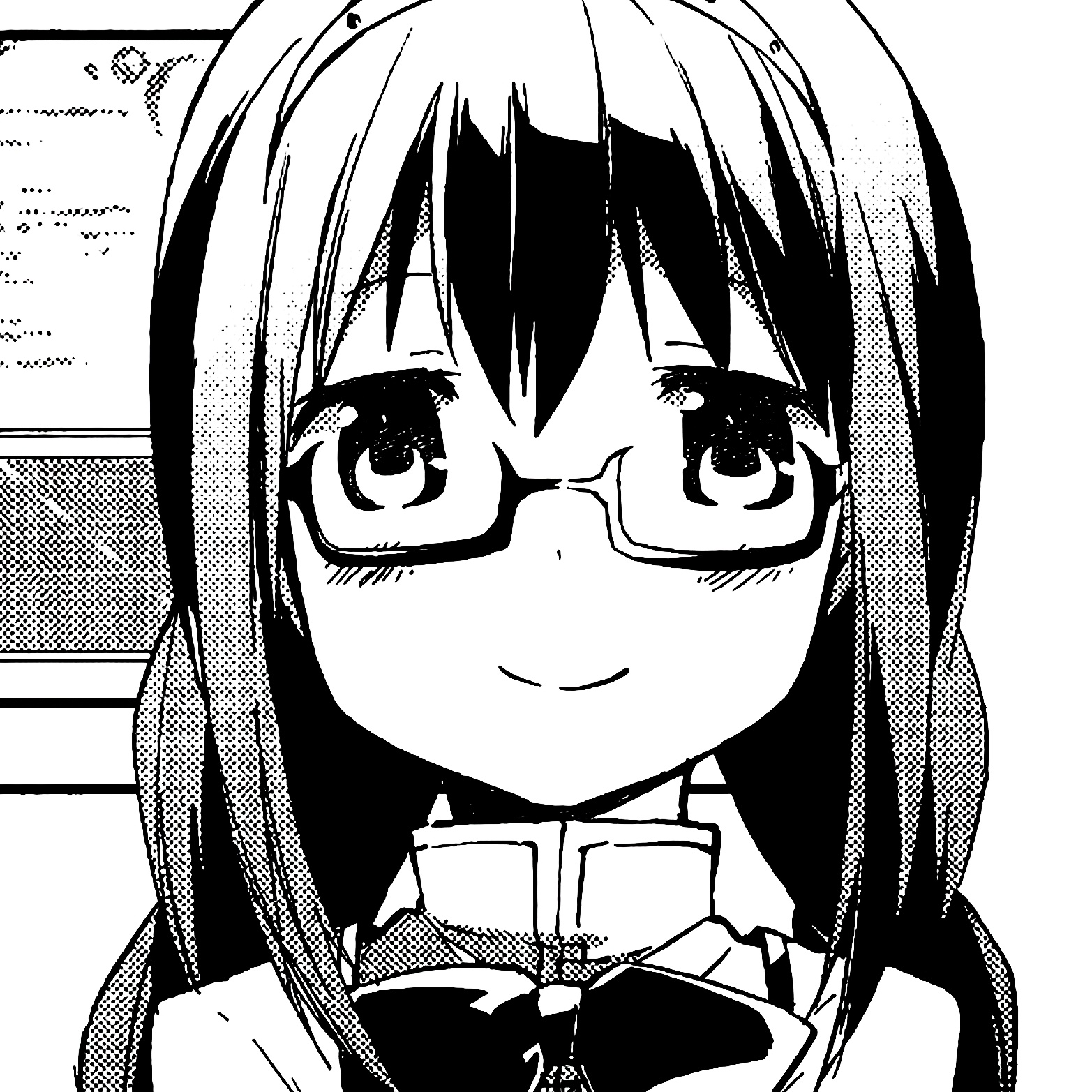 #魔法少女小圆# 晓美焰｜黑白漫头像[心]#晓美焰##漫视界企划# ​​​