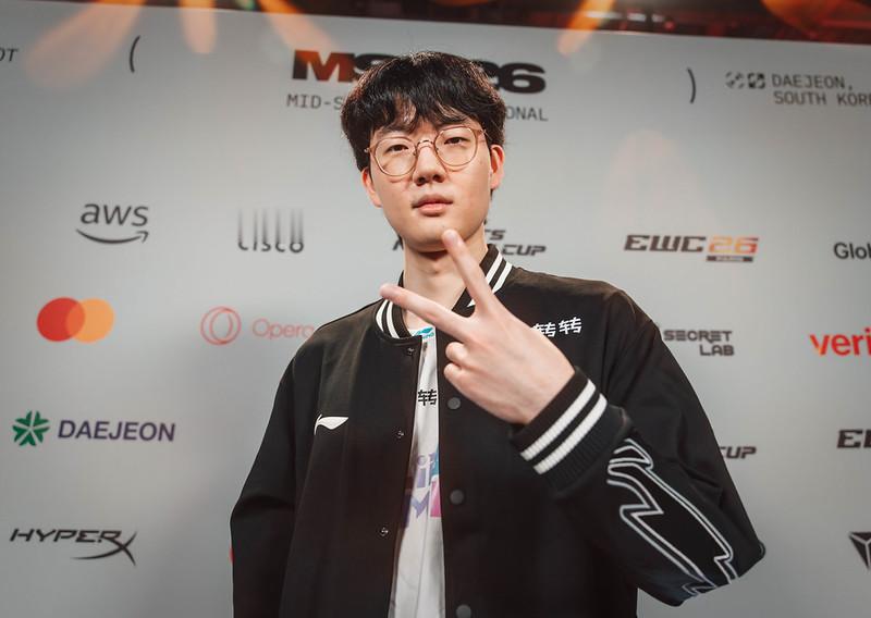 BLG战胜T1后，Viper获得对阵Peyz第二胜，总战绩2胜13负Viper宣