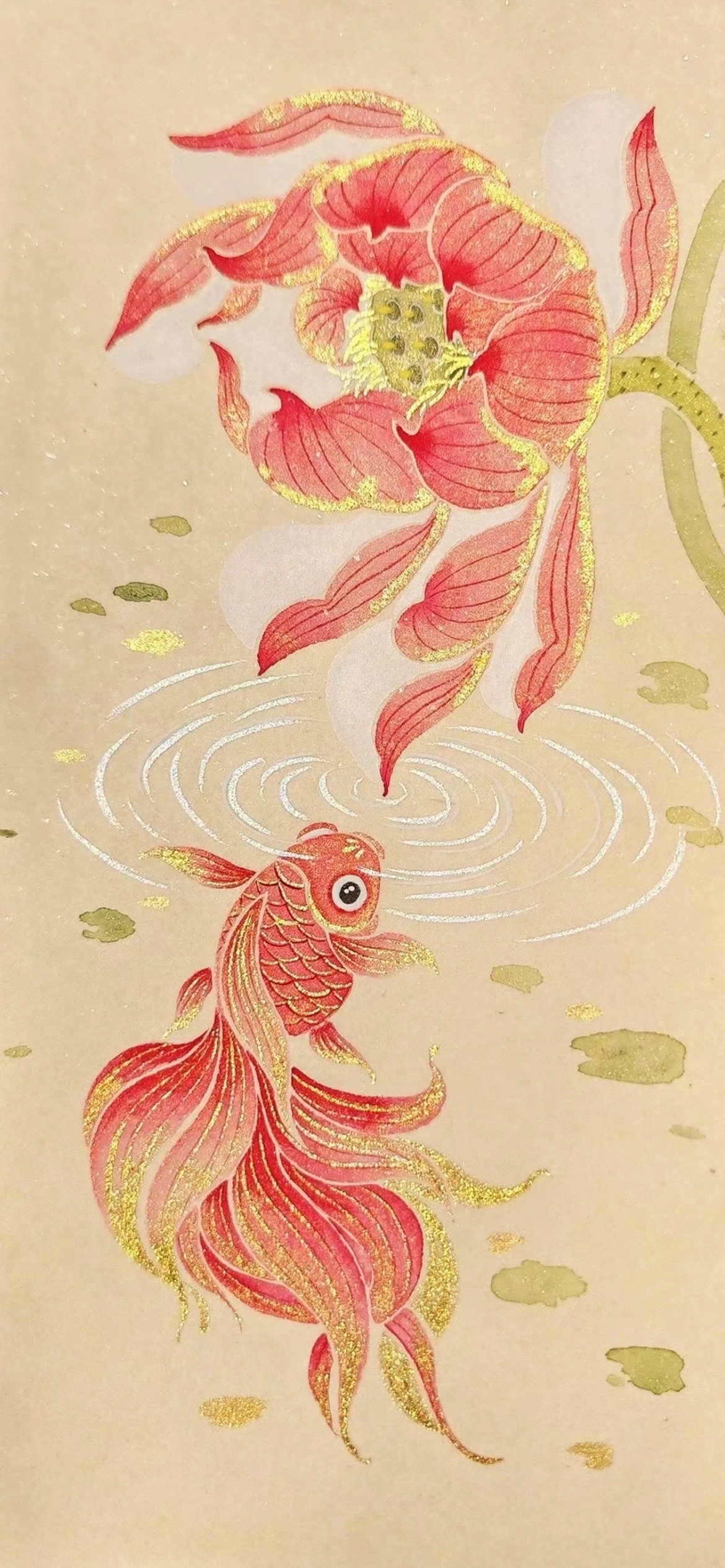 好运锦鲤壁纸 