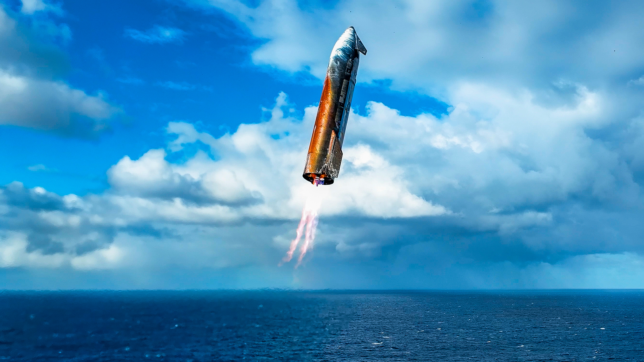 太喜欢了！SpaceX星舰S37溅落瞬间 ​​​