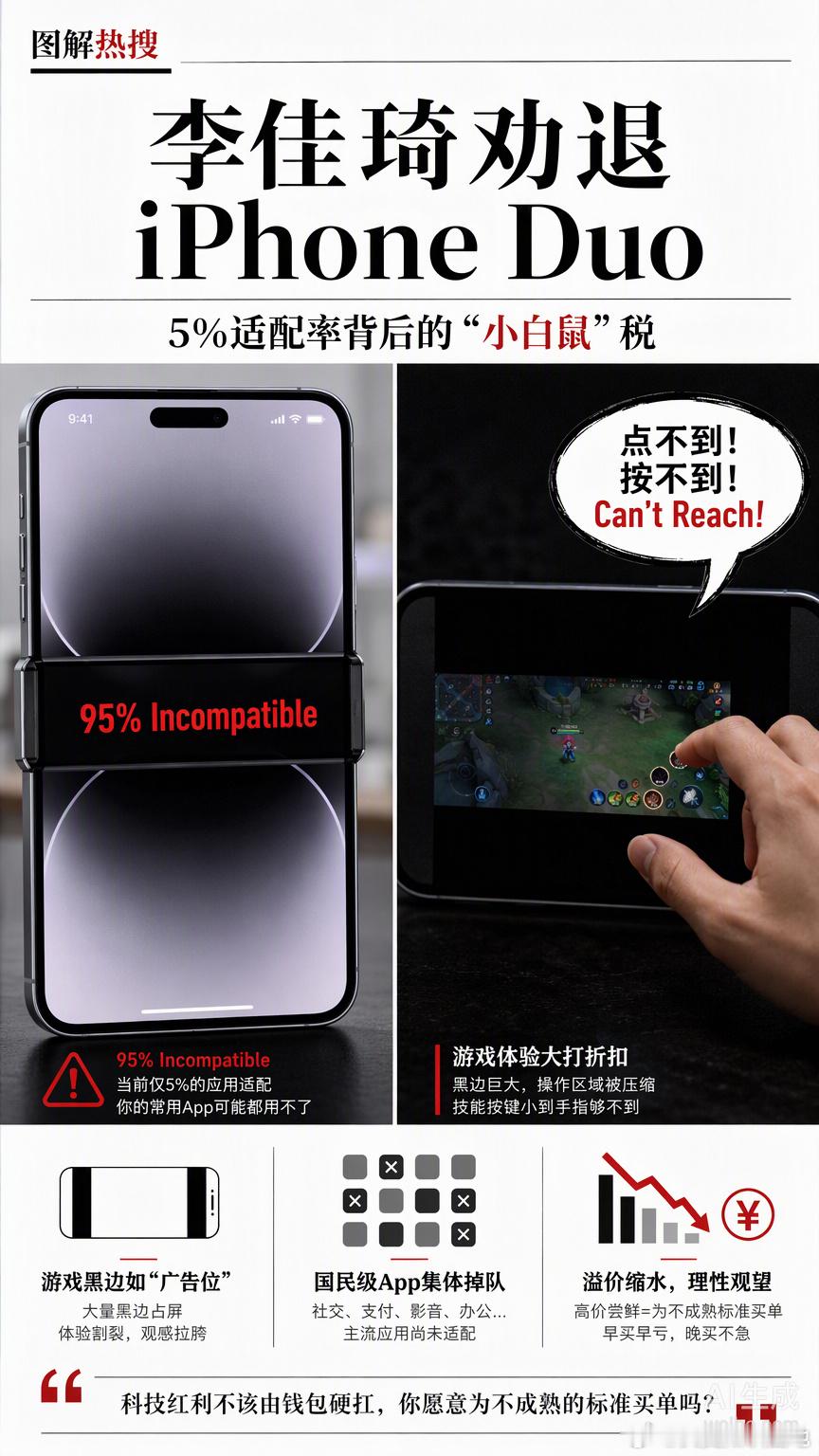 在技术演进的长河里，每一代新形态产品的问世，往往都伴随着一场昂贵的“试错税”。从