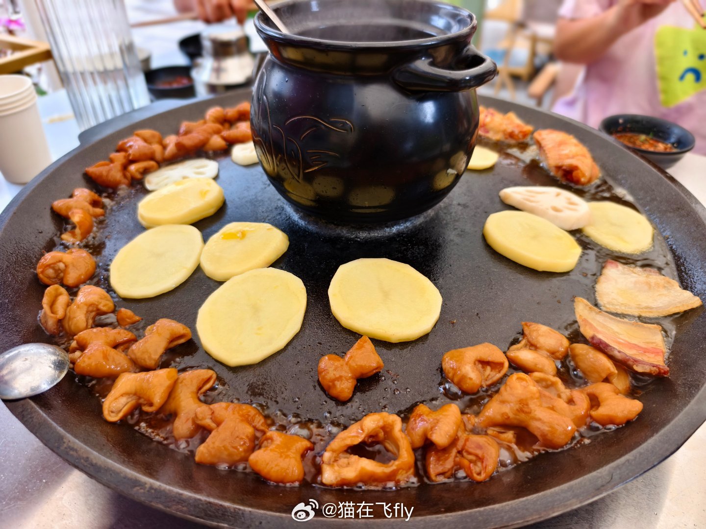 下雨了，吃烤肉 ​​​