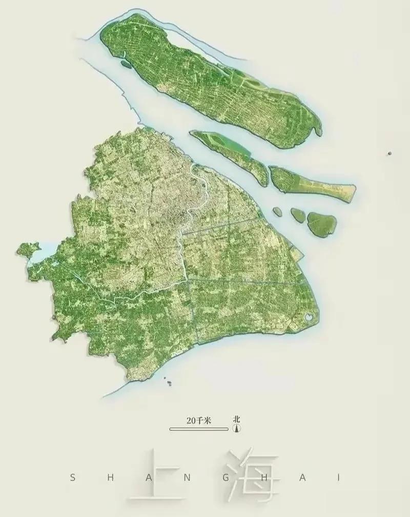上海与江苏地形图对比