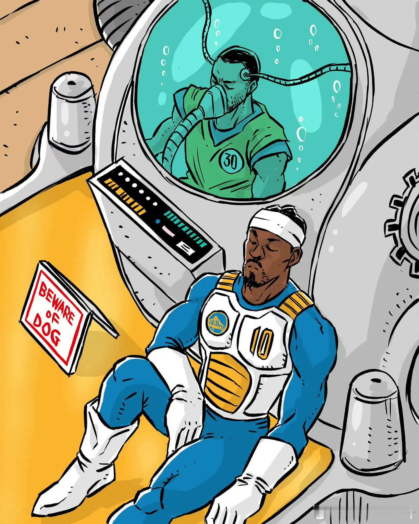 勇士医疗主管Rick Celebrini称，库里的股四头肌挫伤实际发生在左腿，并