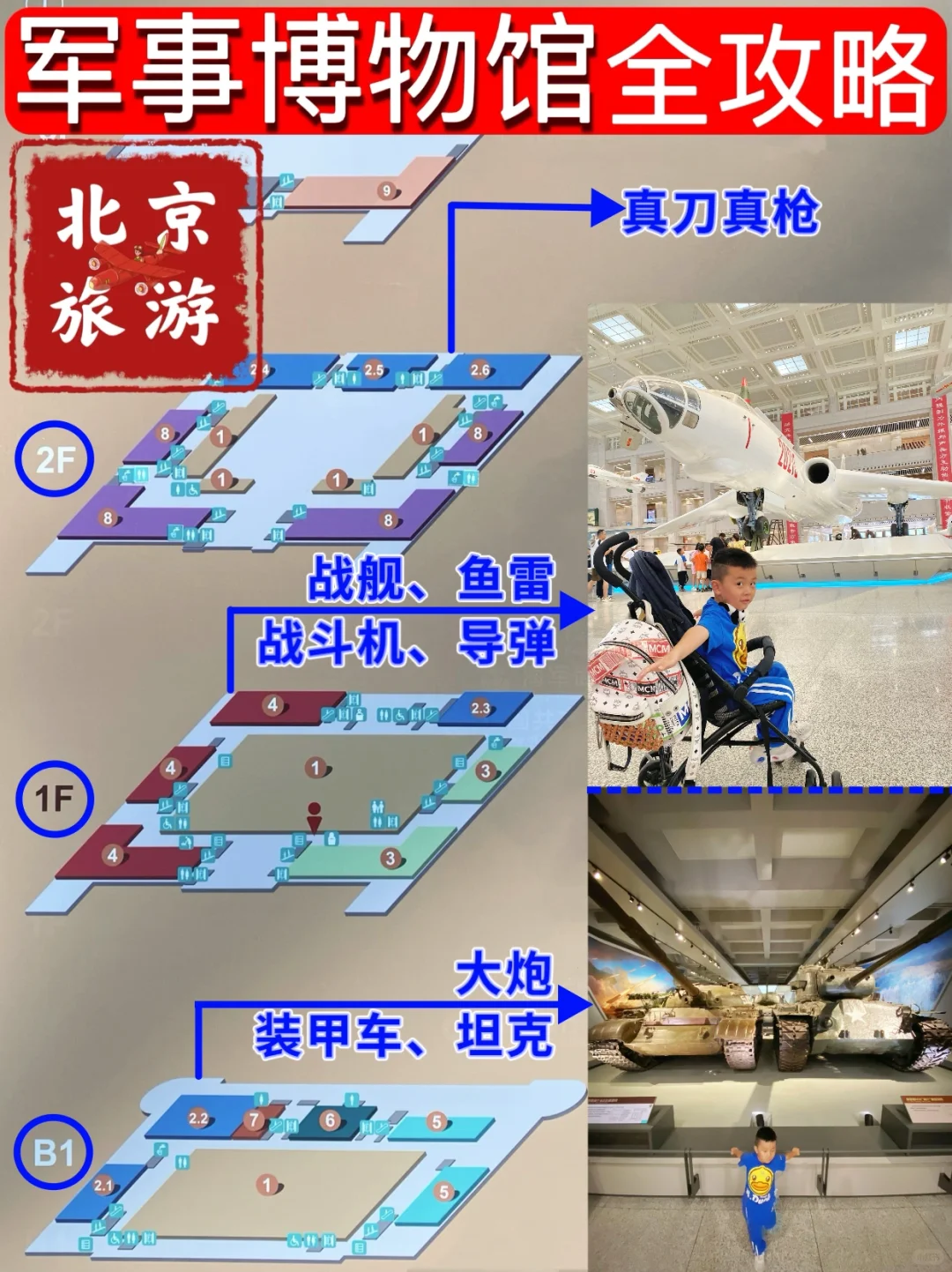 一图看懂👉北京·军博全攻略✅