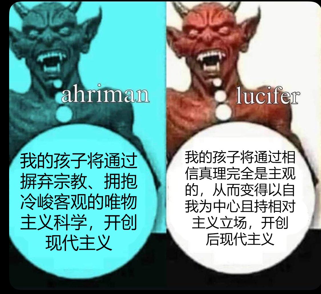 我们必须采取措施，制止学校里教授后现代主义，它正在腐蚀我们的年轻人！你知道吗？每