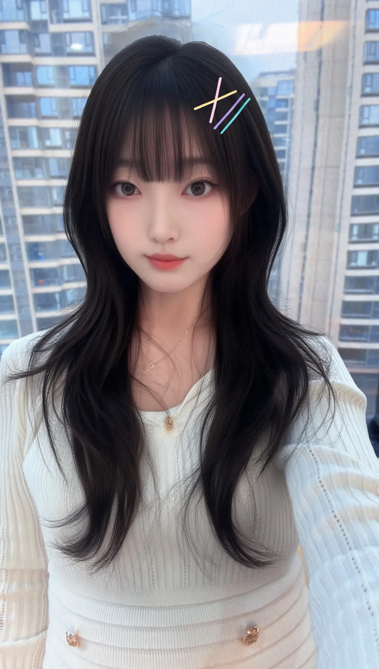 给自己换个发型😂