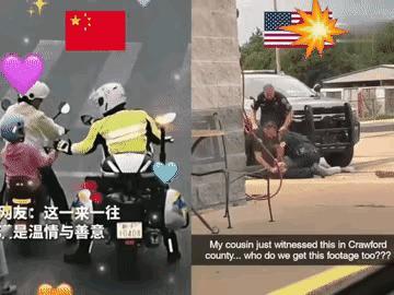 没有对比就没有伤害，通过对比才能够发现，大漂亮那边的老百姓，生命财产安全有时真是