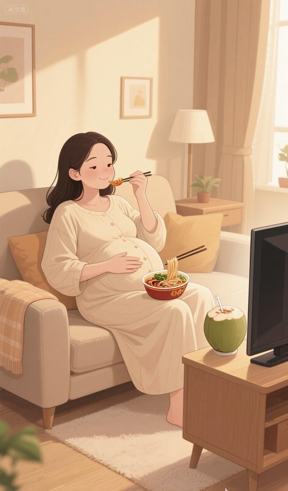 生娃之前
最开心的事情就是可以不用忌口
可以吃点自己想吃的了
下午午觉醒来
总想