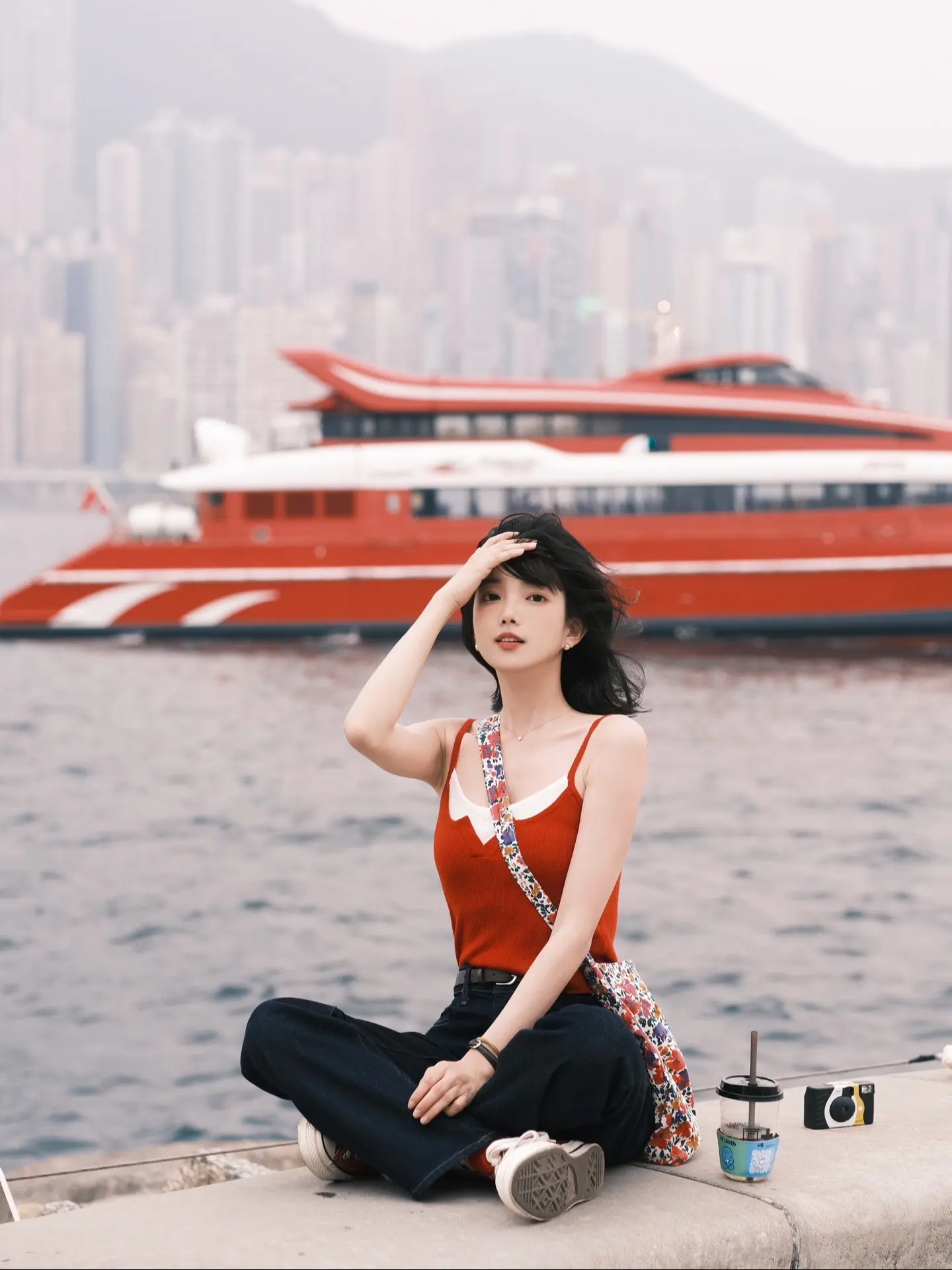 氛围感拍照 海边拍照 拍出电影感 港风 胶片风