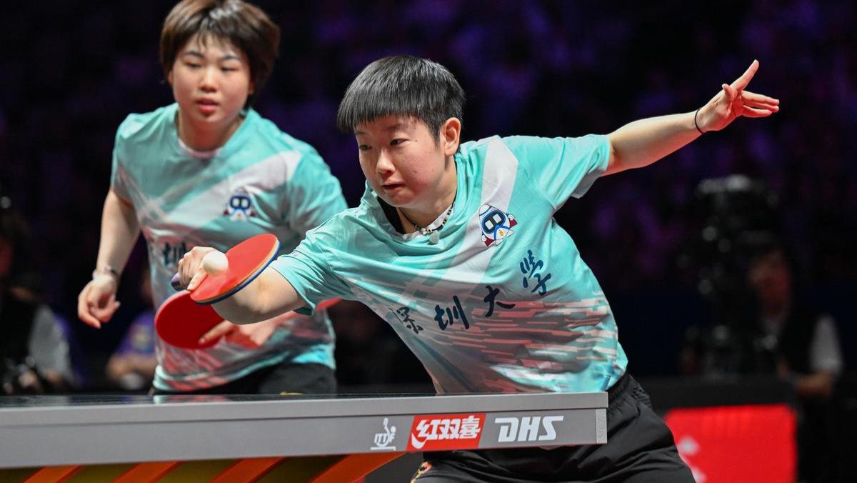 2026澳门世界杯女单1/8决赛，孙颖莎与蒯曼展开强强对话。赛场风云变幻，孙颖莎