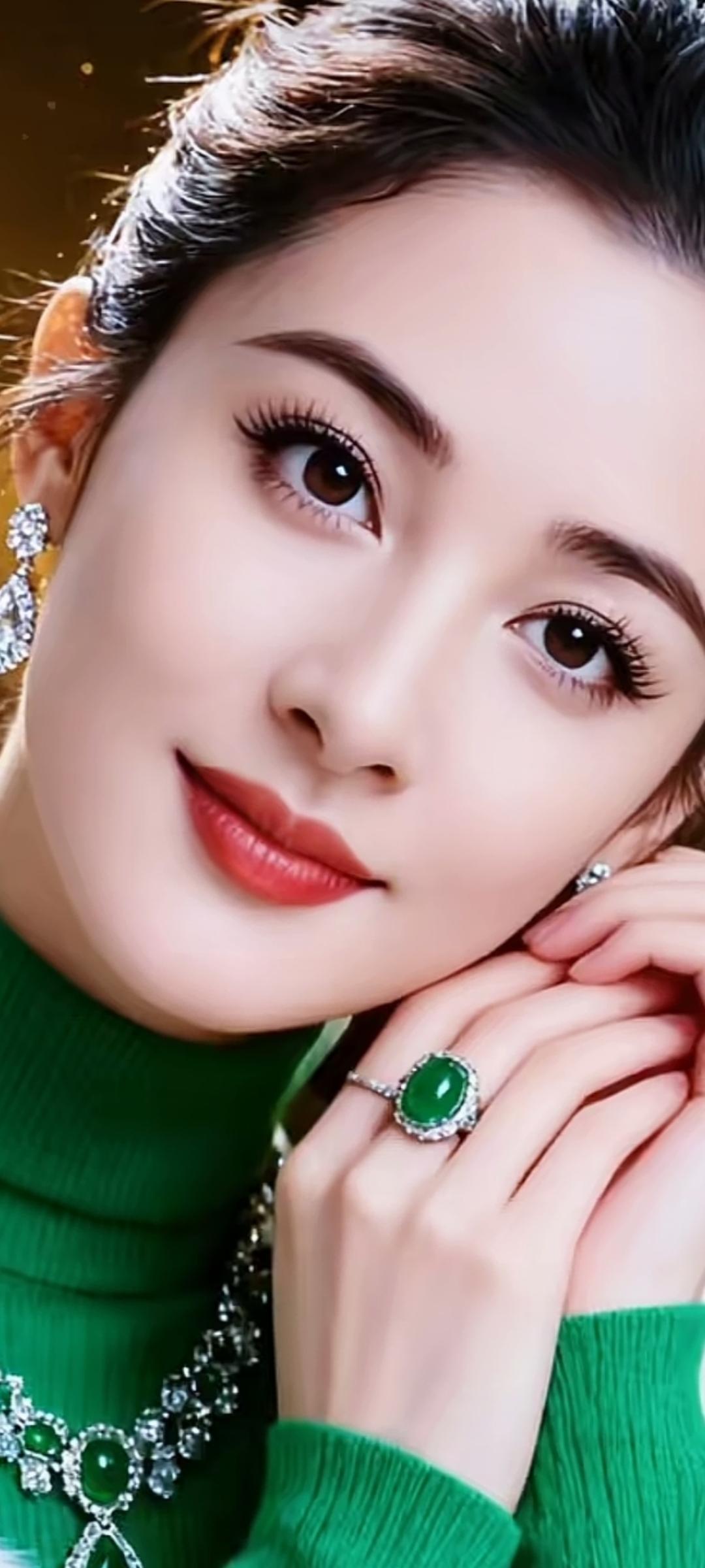 绿宝石的诱惑，闪耀的奢华，尽在指尖。💎✨