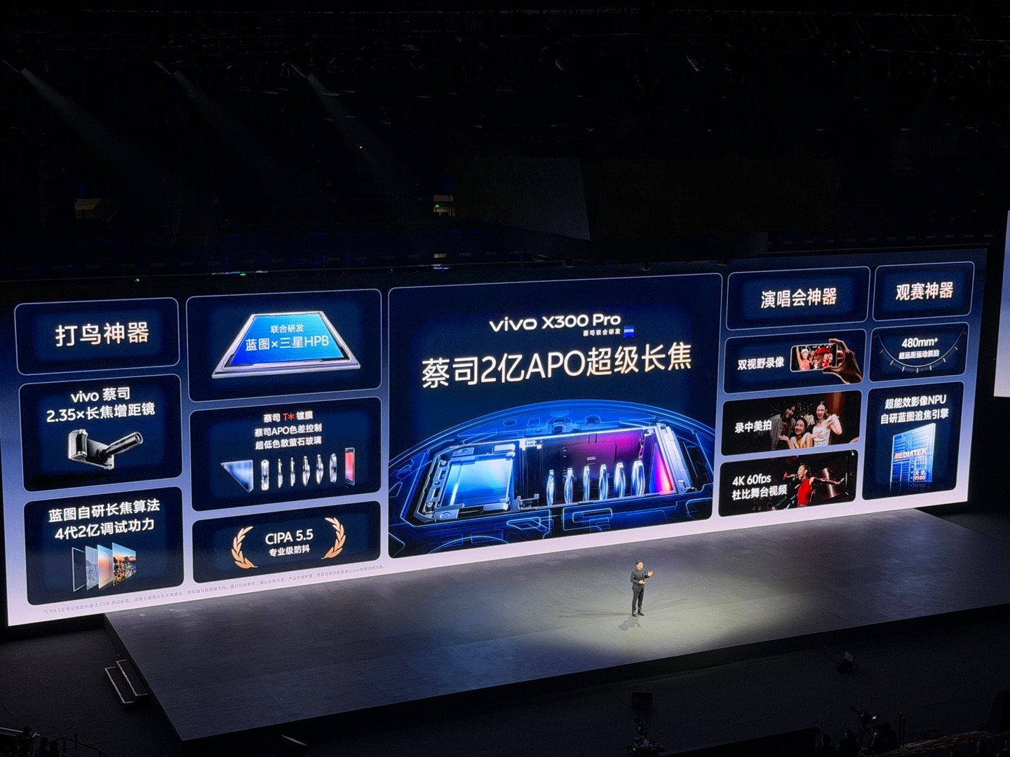vivoX300系列发布会 全能影像旗舰vivo X300 Pro来了，长焦实力