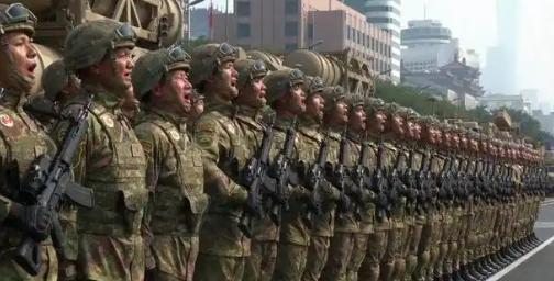 中美两个大国，几乎在同一个节骨眼上，同时把士兵手里的枪换了。中国掏出的是QBZ1