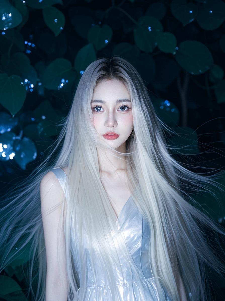 AI泛光梦幻少女