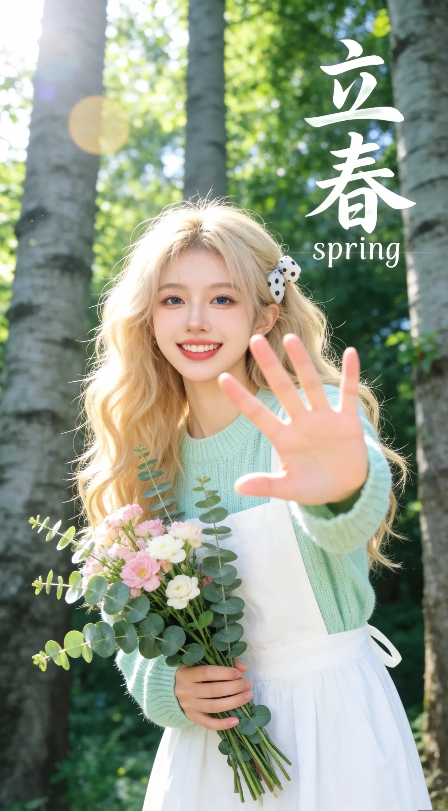 马上立春了，宜收集快乐！ 日系清新自拍  .5来了