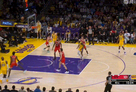 虽迟但到！肯纳德不会一分不得的公牛vs湖人