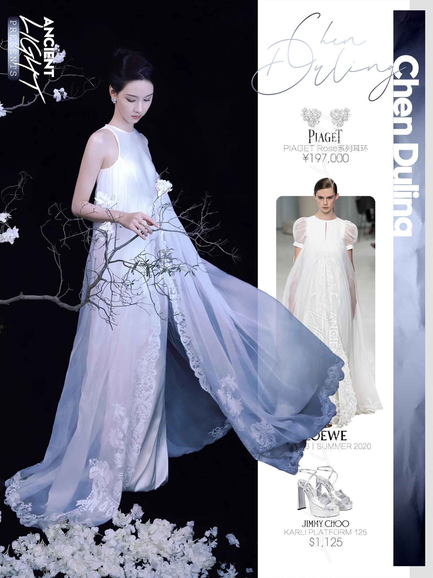 女神强势回归，这个陈都灵美的不像话  陈都现场教学，纯白茉莉花，白月光...