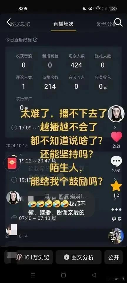 被老公嘲笑了，不知道该怎么办[流泪]前几天还信心满满的我，这两天已经消停了，我说