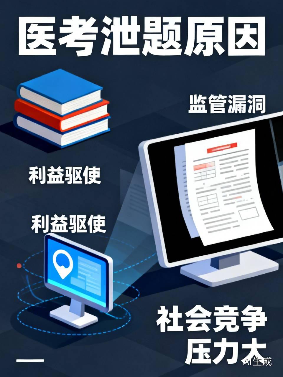 其次，监管漏洞明显。考试开始前48小时试题就通过社交网络和培训机构流出，说明考试