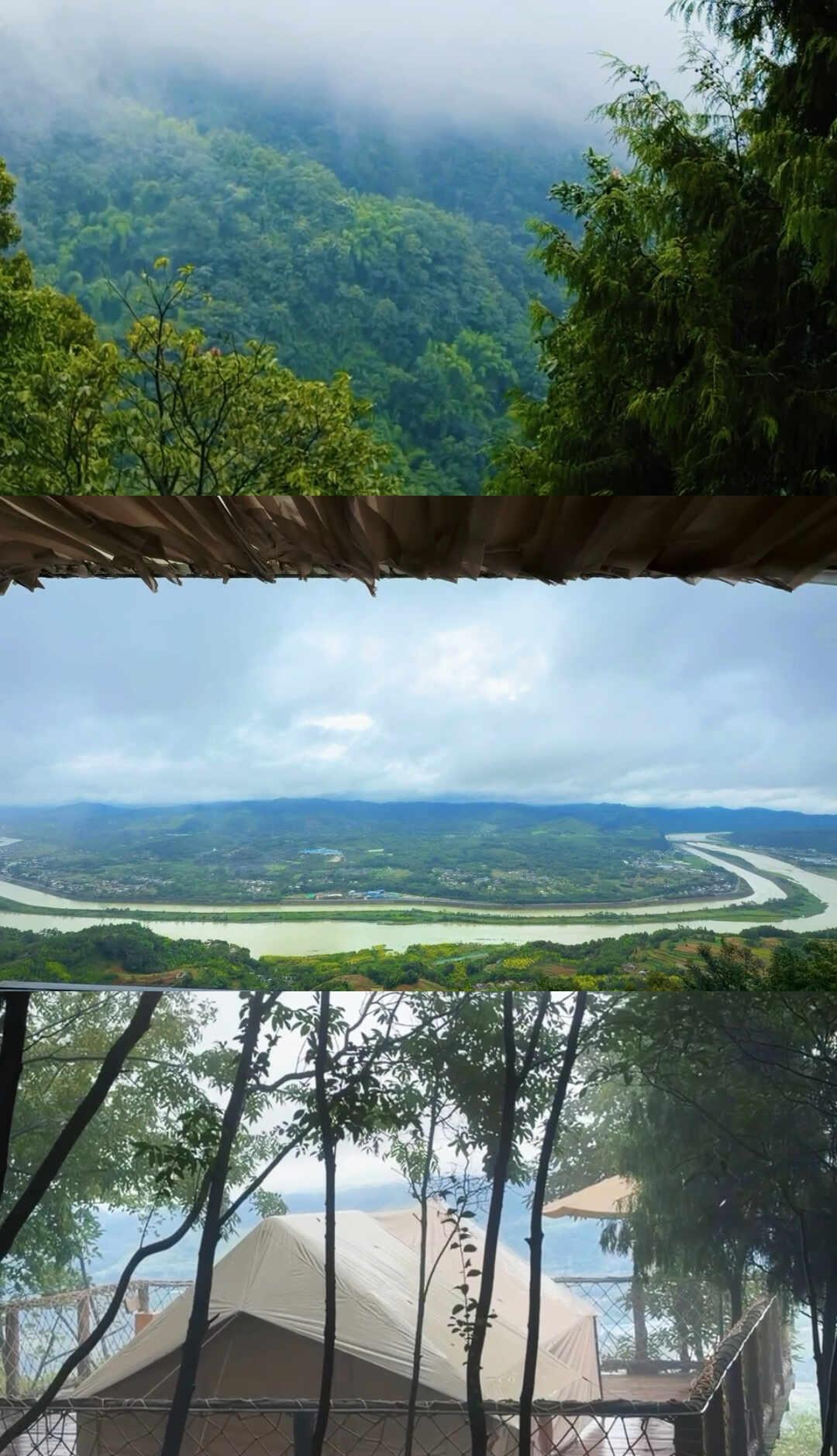 谁说下雨露营就扫兴？
最近成都都是雨天 但是能抽出的时间就这两三天 风雨无阻直接