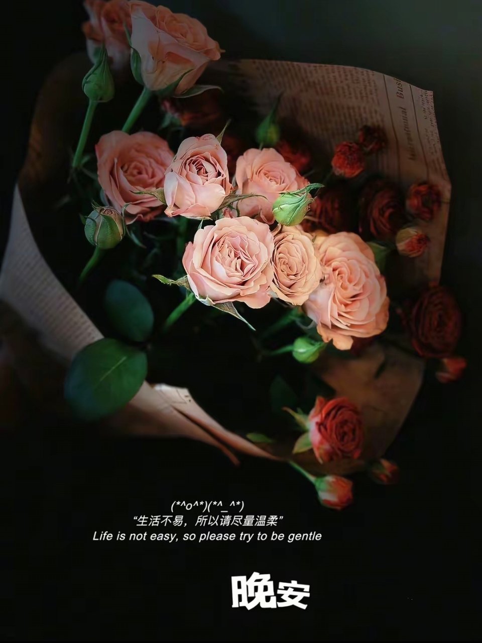 晚安[超话]有人懂是幸运，被人懂是幸福，祝我们都能有稳定的情绪和爱，晚安🌙 ​