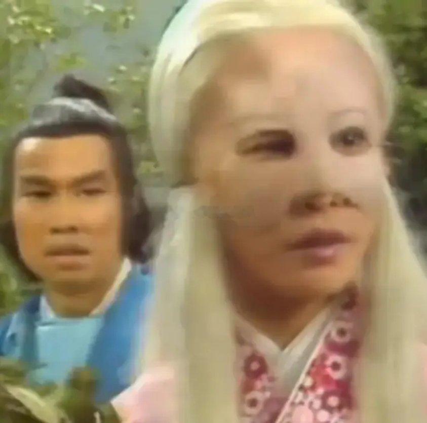 看过这么多演员、才发现白发魔女不是谁都能演，有的东施效颦，有的是鬼见愁、真是不堪