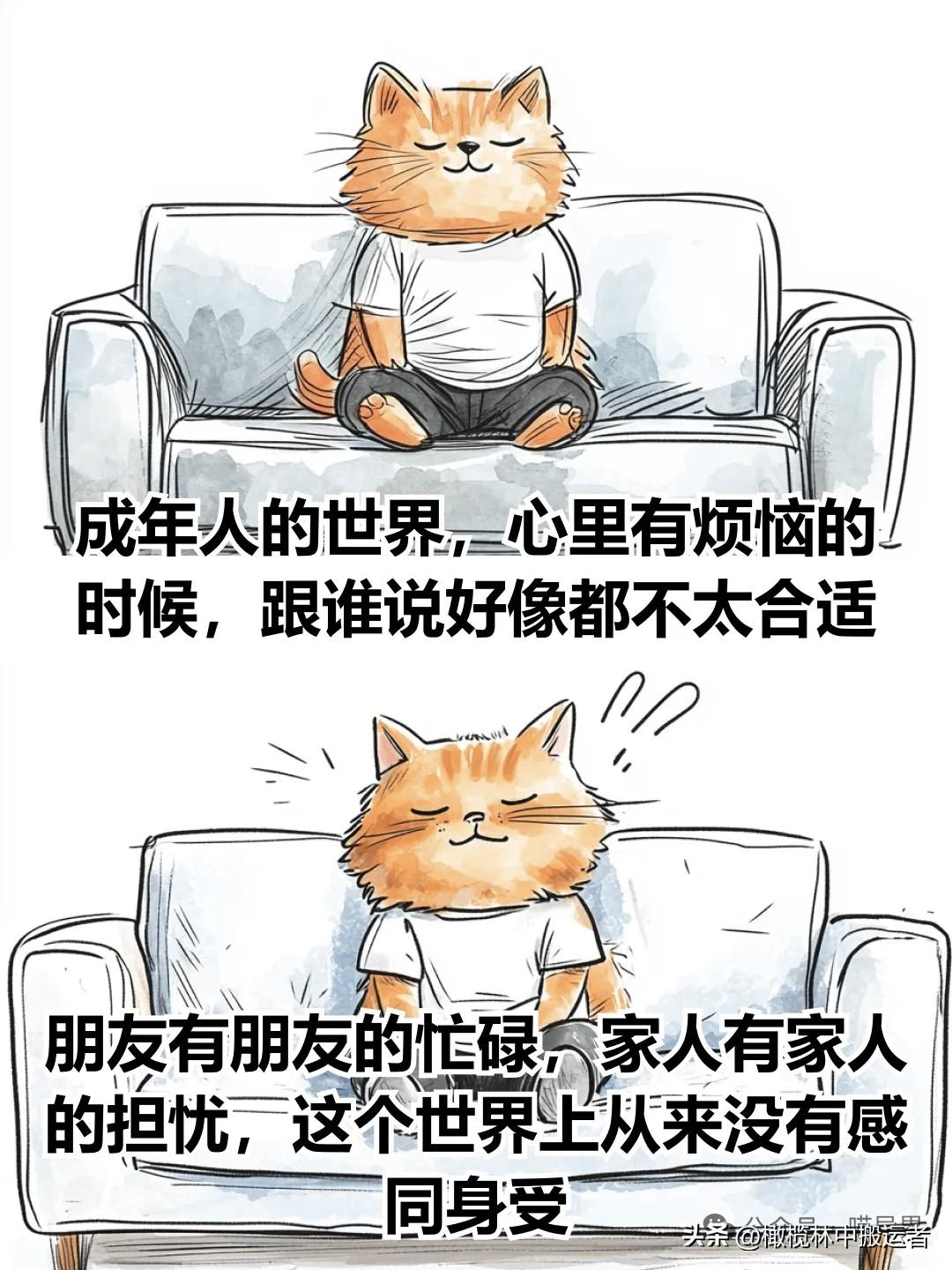 治愈漫画 I 什么是自渡？这是我听过最好的答案漫画治愈时刻 漫画治愈心灵