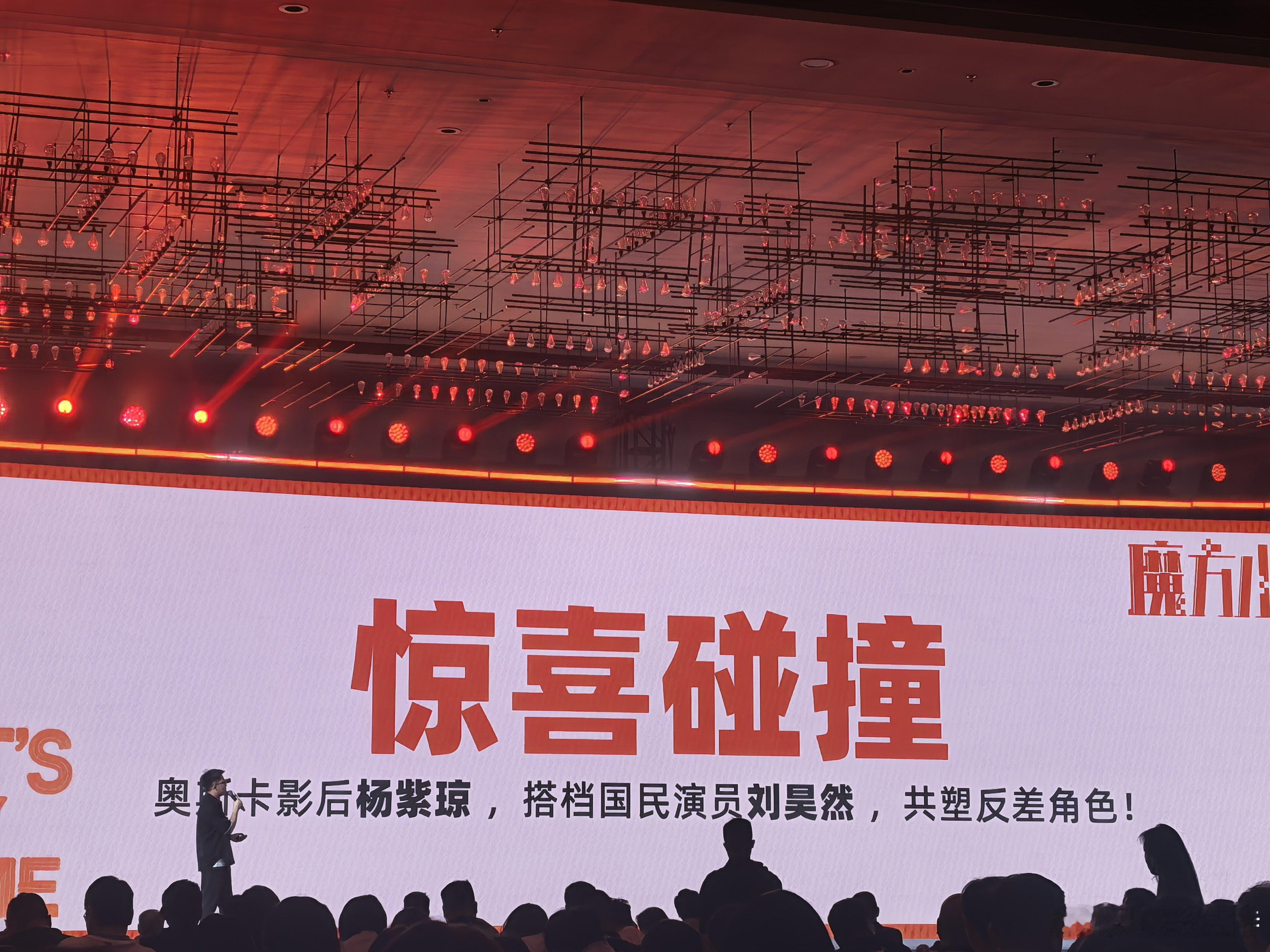 听听温特怎么说  第二十九届厦门全国电影推介会。中影发行推荐《魔方小姐》。 