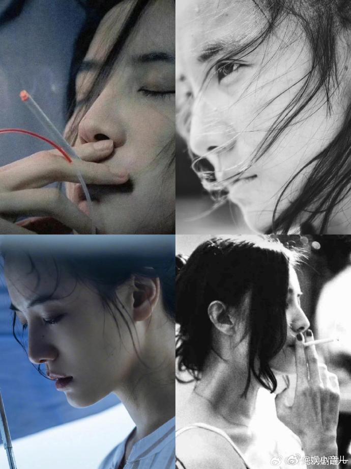 宋佳寸头海报演员就该这样✨宋佳为余烬彻底改变形象，不被过往束缚，每一次都能带来惊