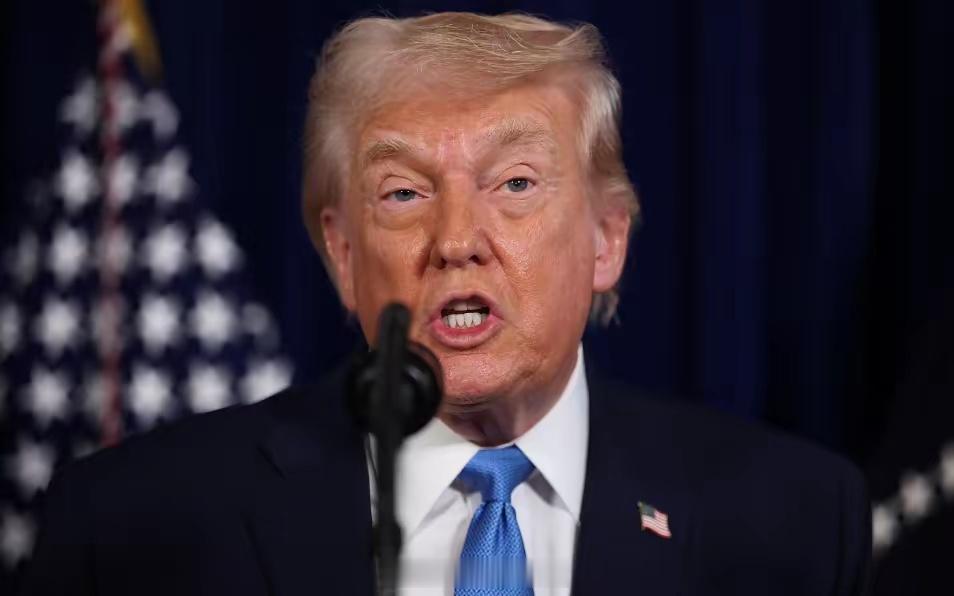 特朗普称一支舰队正在向伊朗方向航行一个唯利是图的商人，当上了一个国家的总统，他将