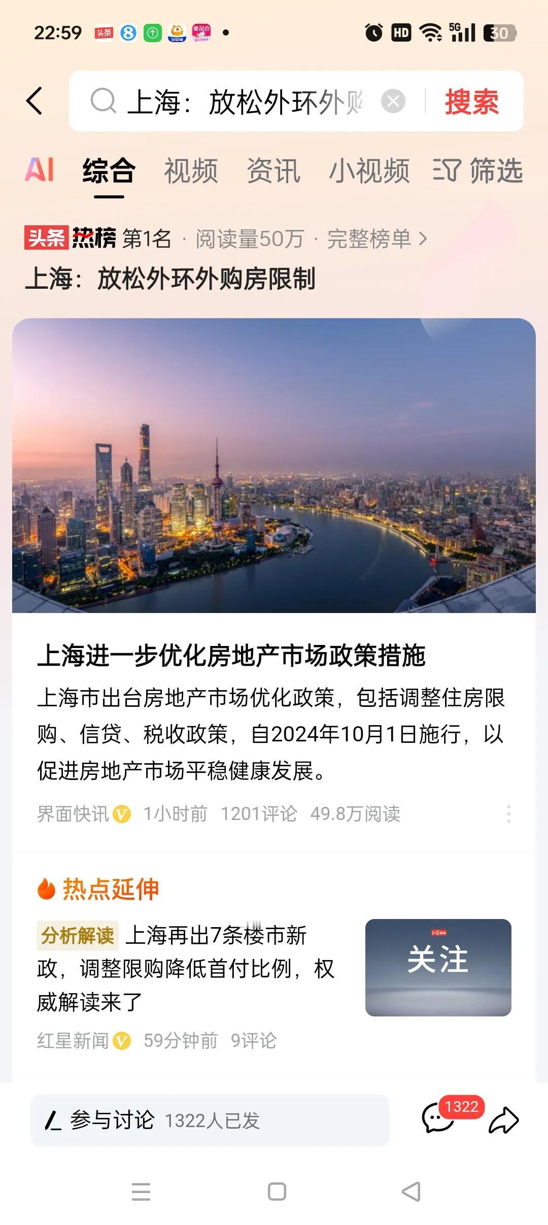 上海放松外环外购房限制，说明了3个问题
1、房地产对经济依然是支柱作用：房产活了