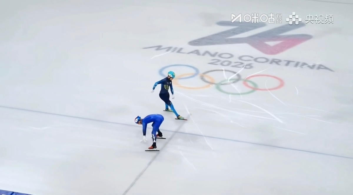 屁股先过线米兰冬奥会