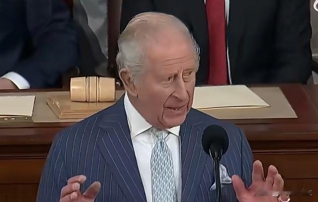 查尔斯国王在国会演讲中呼吁美国协助保卫乌克兰，并继续参与北约，以建立“为未来打造