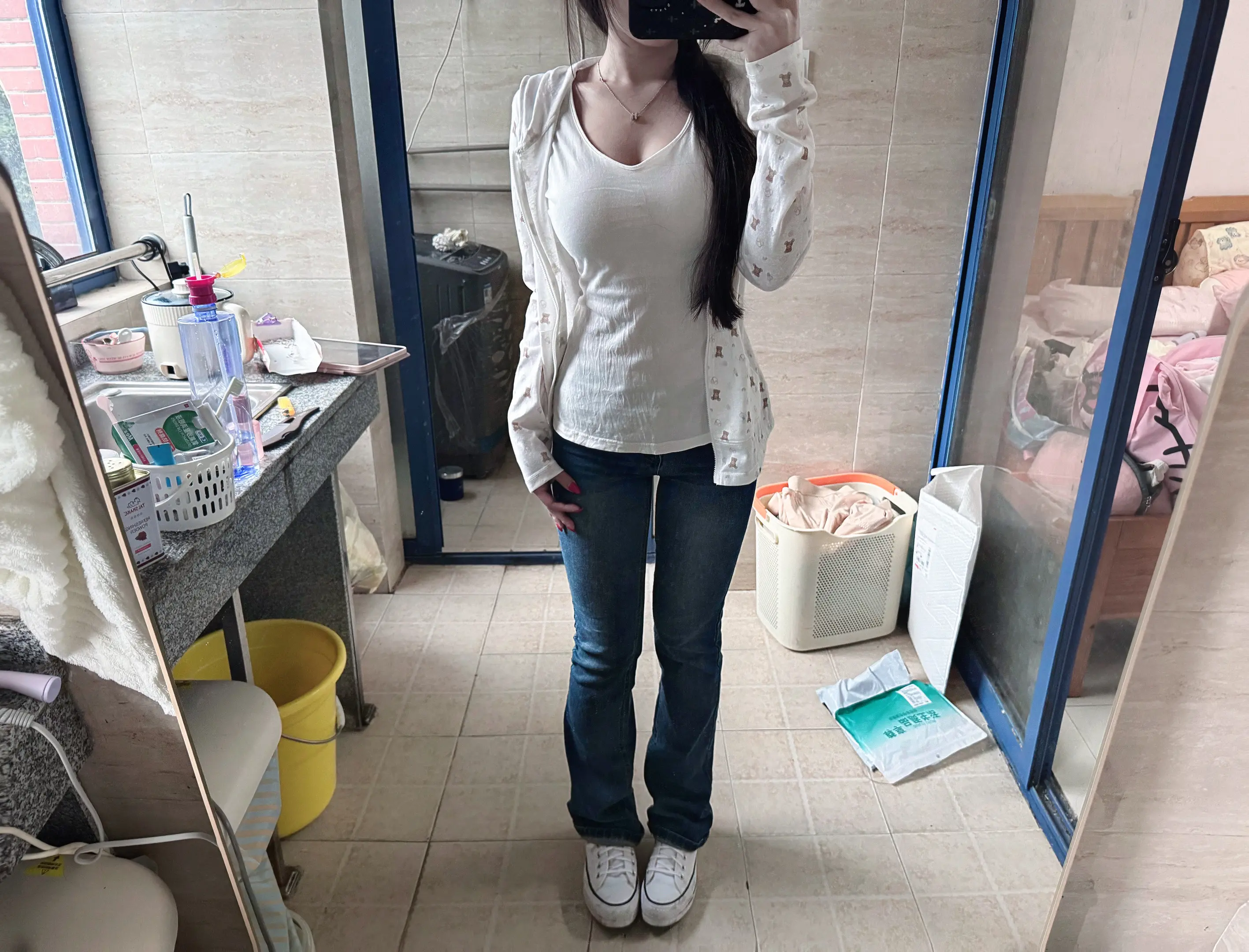 长沙今天降温了。
