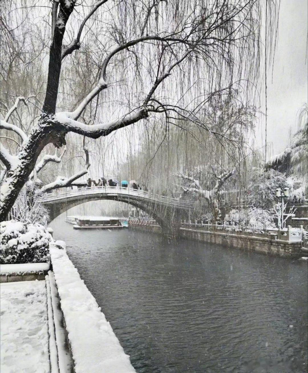 济南因暴雪停课 三月还有这么大的雪，真是少见。 