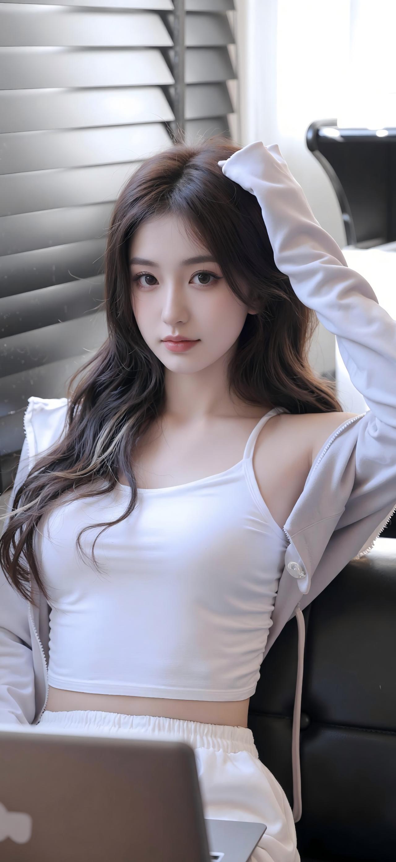 美女壁纸 | 清纯可人 符合你心中偏爱​