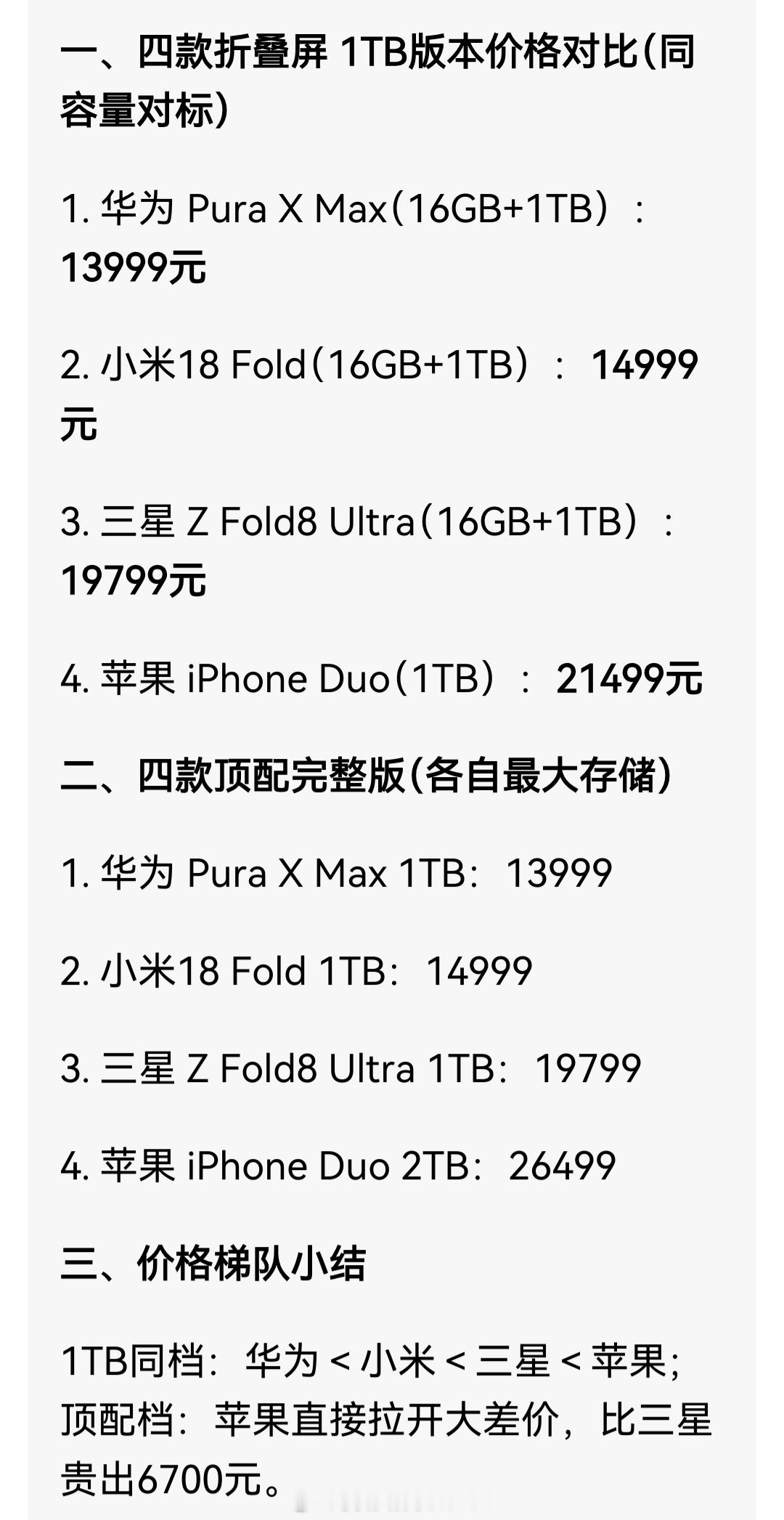 万万没想到，现在用华为高端机型竟然变成了一件有性价比的事。华为，苹果，小米，三星