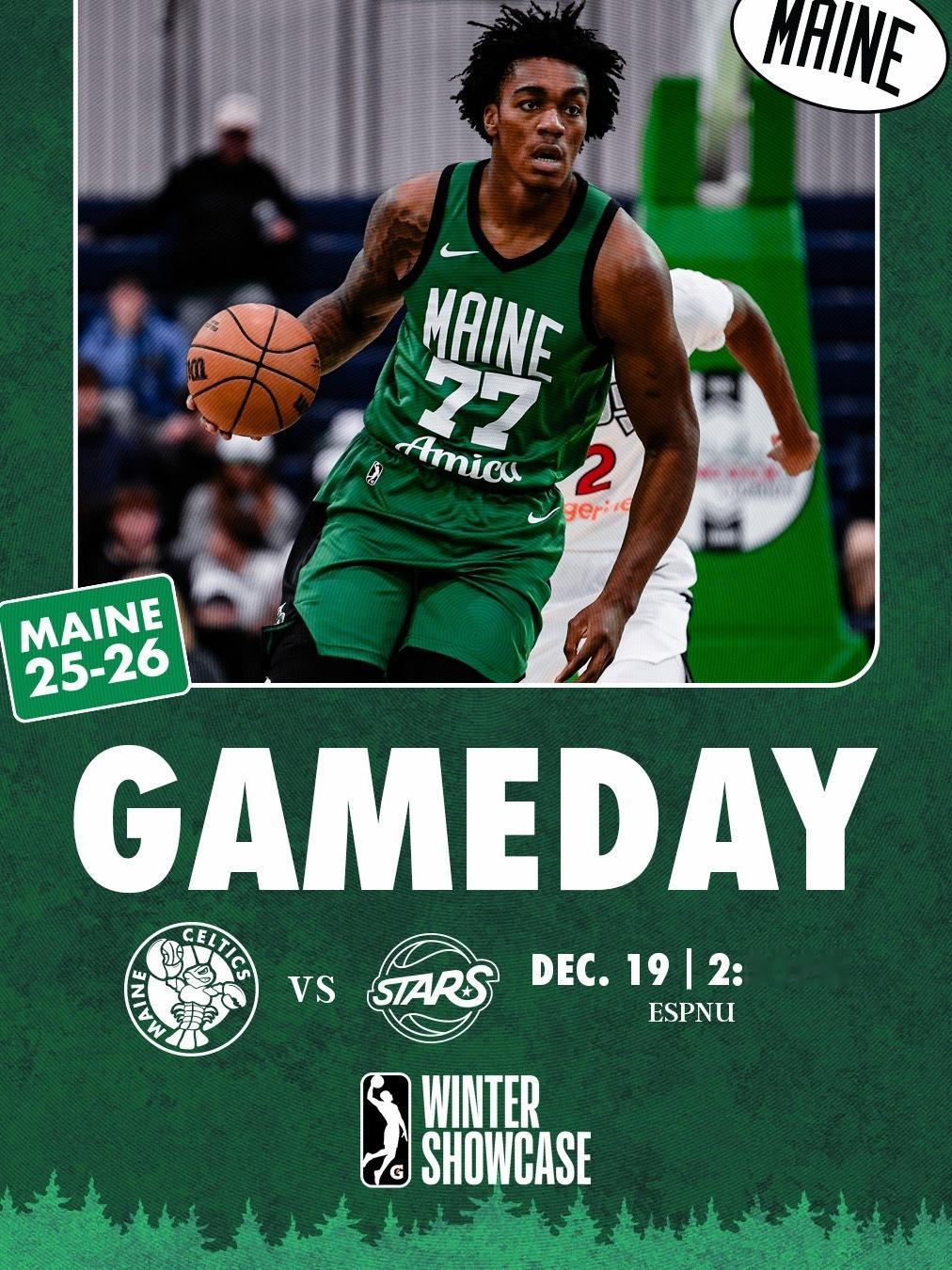 缅因州凯尔特人 GAME DAY ! LET‘S GO CELTICS ☘️ ?
