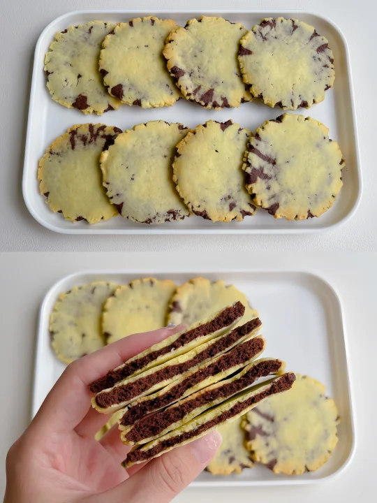 双层布朗尼曲奇｜外酥里软超好吃❗️做法简单