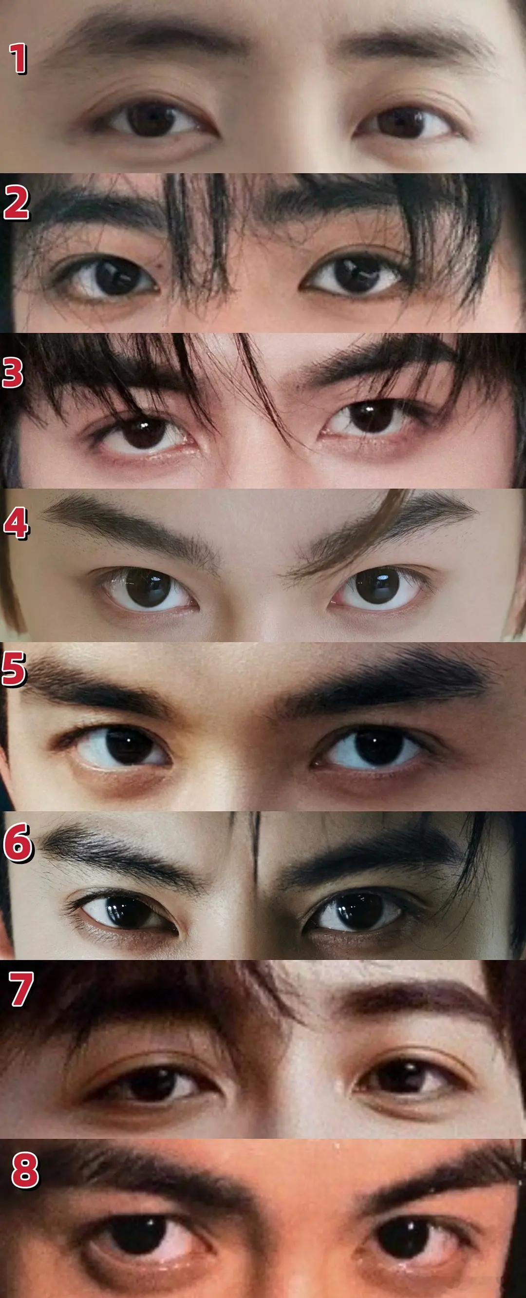 八大猴系帅哥，谁的眉眼最惊艳？ 