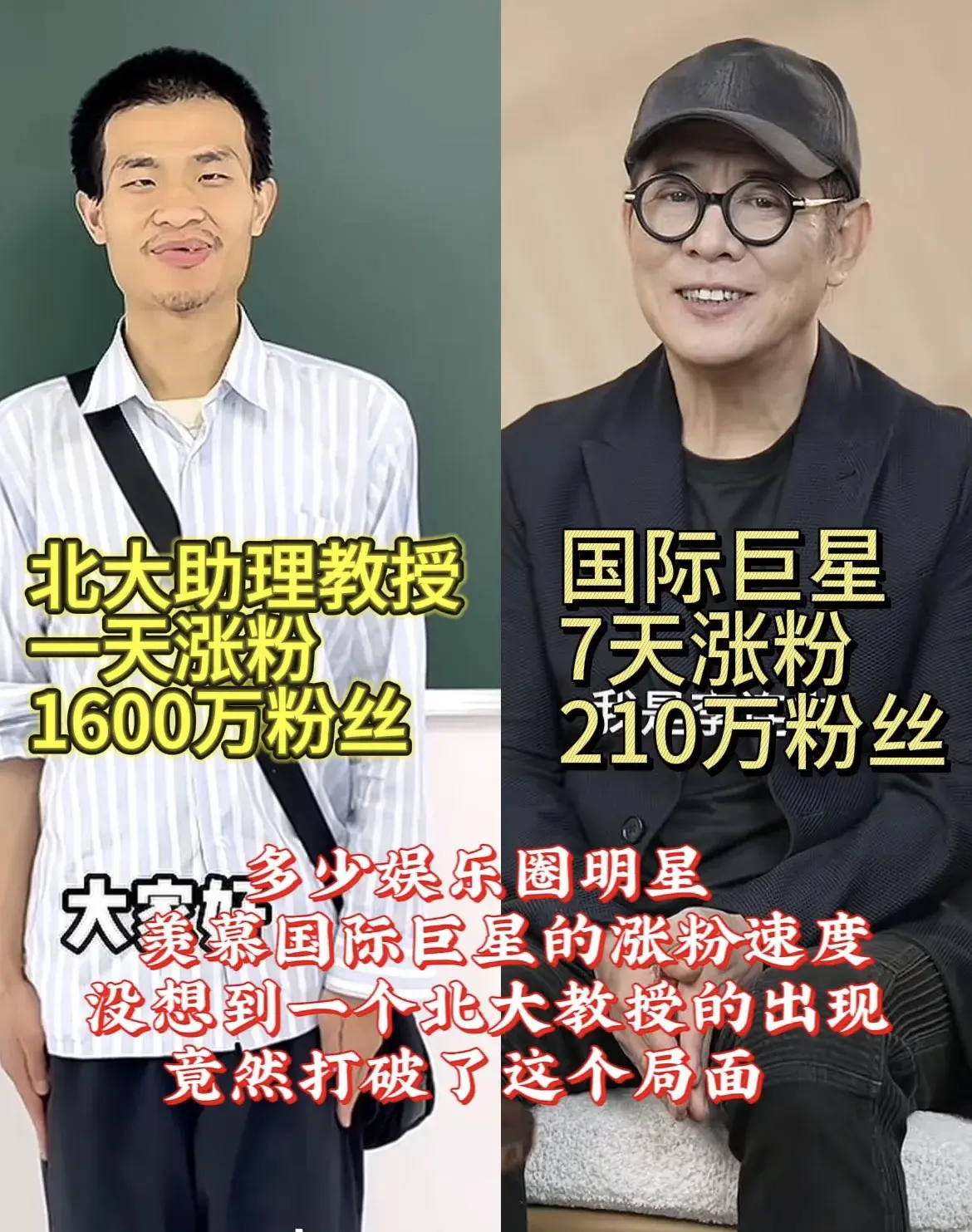 韦东奕 韦神 韦东奕粉丝突破1000万
