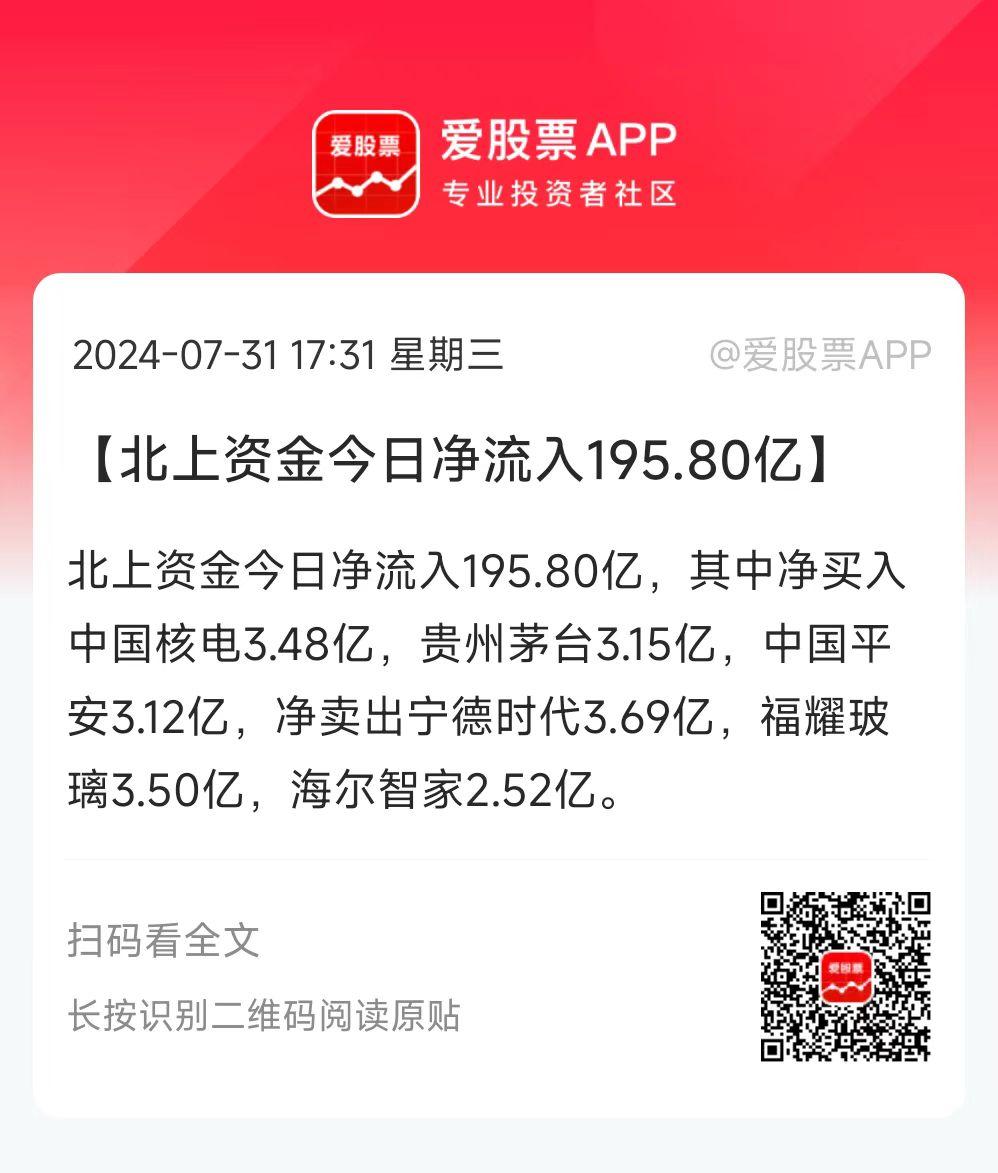 外资净流入近200亿，破了近半年的记录！外资的投资风格，肯定不是因为“换副村长”