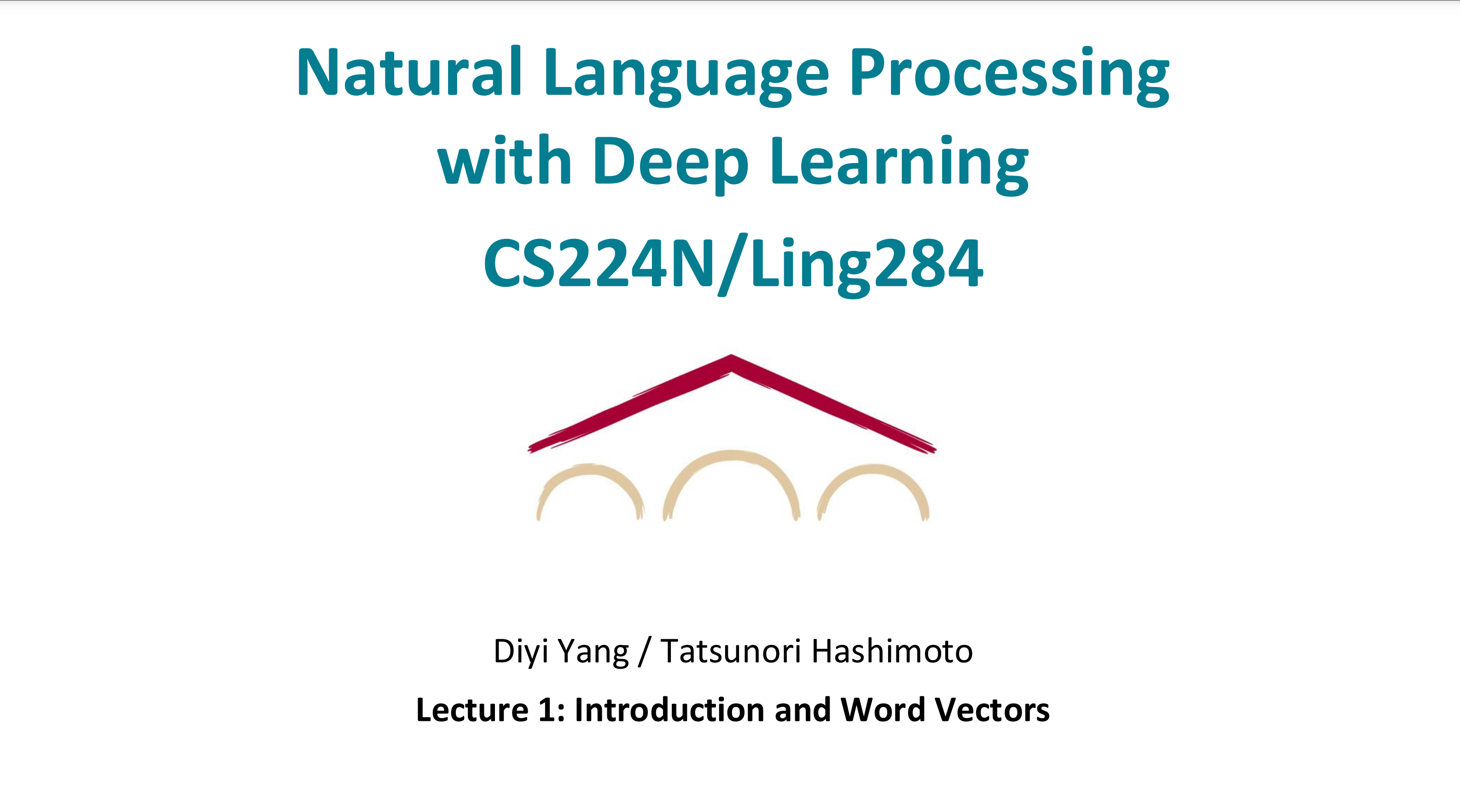 斯坦福大学的新课 ：CS224N 《基于深度学习的自然语言处理》web.stan